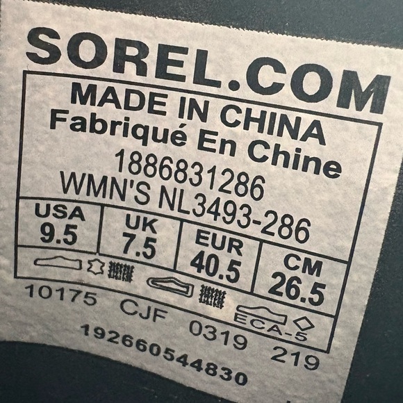 Sorel Joan of Arctic Wedge II Chelsea Boot, Women’s Size 9.5 - Picture 5 of 5